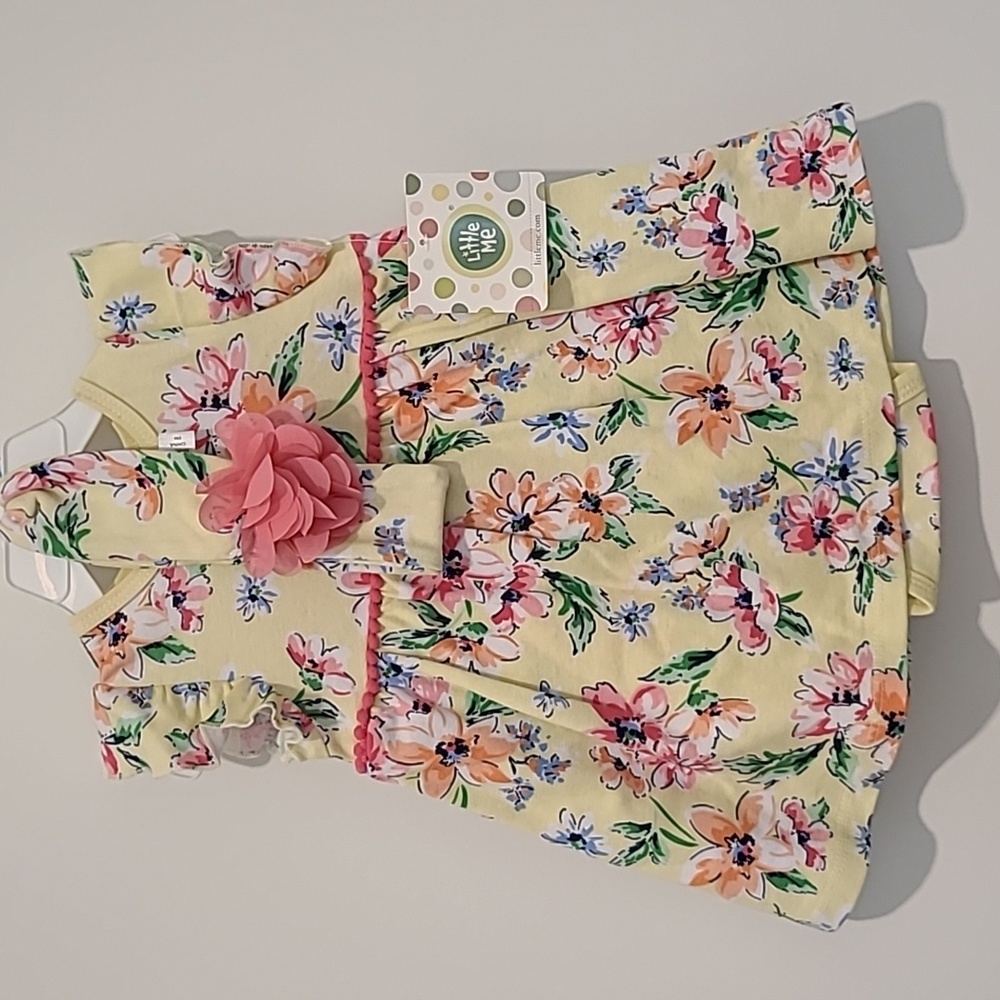 First Impressions 2 piece dress with matching headband